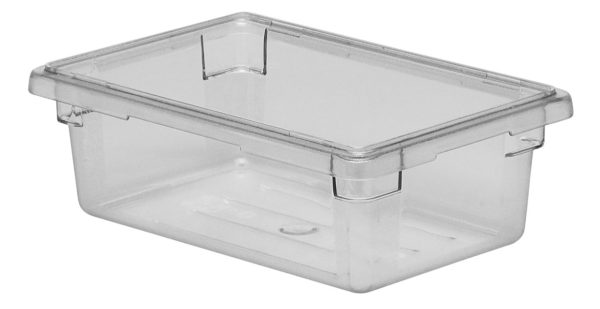 12 X 18 X 6" CLEAR FOOD STORAGE BOX WITH COVER