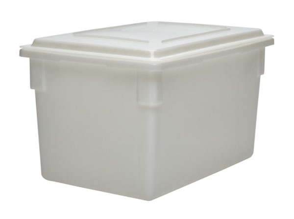 18 X 26 X 15" POLY FOOD STORAGE BOX WITH COVER