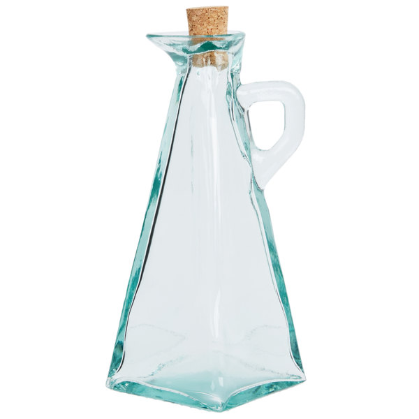 12 OZ MARBELLA BOTTLE WITH CORK STOPPER
