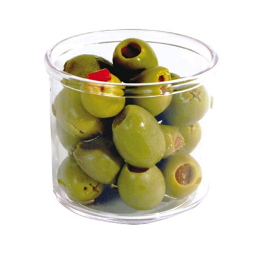 7 OZ PLASTIC CONDIMENT JAR WITH LID