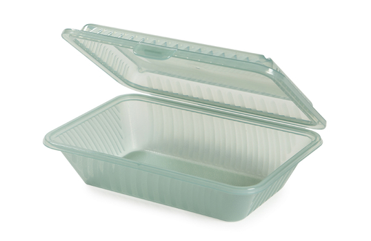 9" RECTANGULAR HINGED CONTAINER