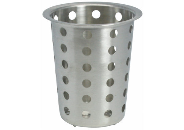 STAINLESS STEEL FLATWARE PERFORATED CYLINDER