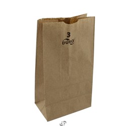 3 LB BROWN GROCERY BAG