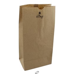 8 LB BROWN GROCERY BAG