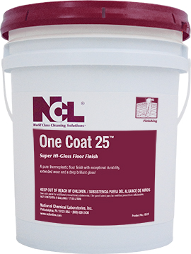 ONE COAT 25 Super High Gloss Floor Finish