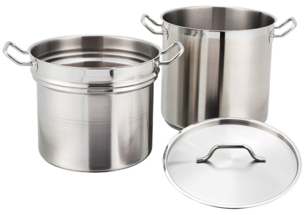 20 QRT STAINLESS STEEL DOUBLE BOILER