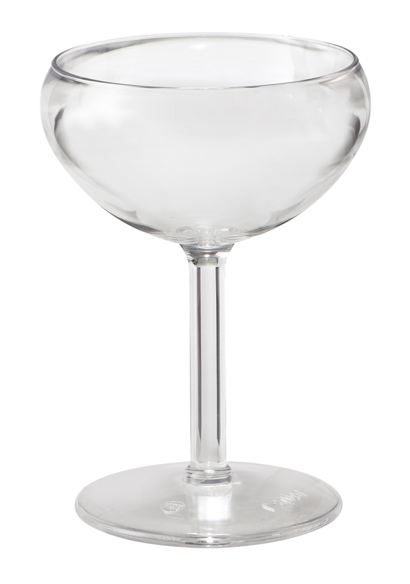 12 OZ PLASTIC MARGARITA GLASS