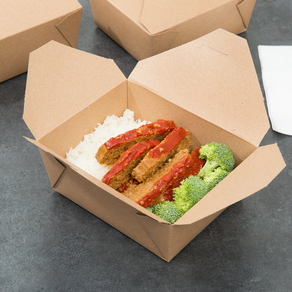 #8 KRAFT BIOPLUS CONTAINER
