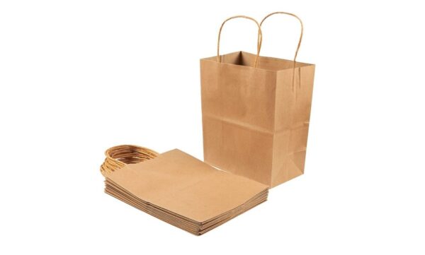 8X10X4.5" HANDLED PAPER BAG